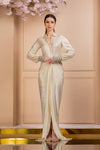 DIVINE EMBROIDERED SHIMMER GOWN