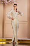 DIVINE EMBROIDERED SHIMMER GOWN