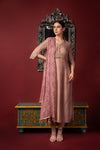Yoke Embroidered Kurta Set