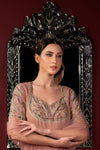 Yoke Embroidered Anarkali Set Closeview