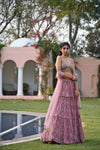 Embroidered Lehenga Set sideview