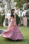 Embroidered Lehenga Set sideview