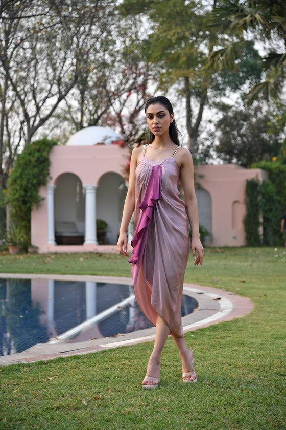 Women's Evening Dhoti Dress