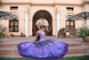 Bridal Lilac Sequins Lehenga Set