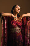 Long kaftan dress with back tie